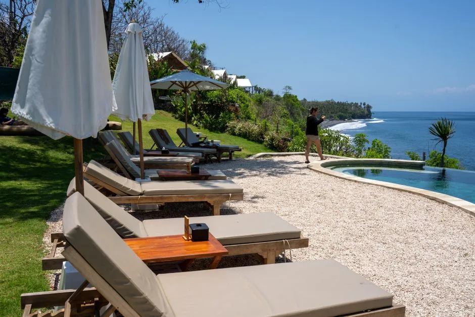 budget-friendly beach resort with ocean views