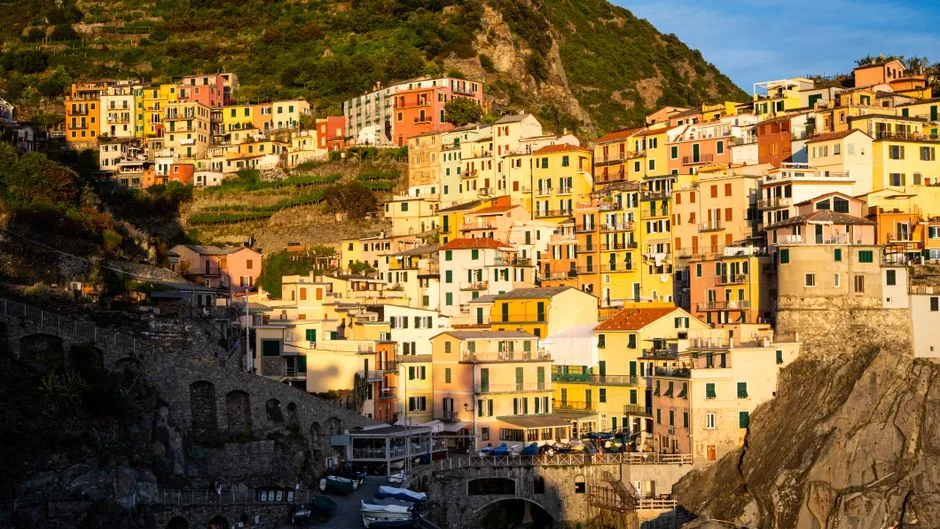 colorful coastal villages along the Amalfi Coast and Cinque Terre